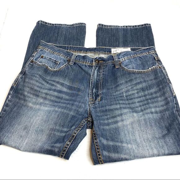 T.k. Axel medium wash slim straight jeans size 32 X 32 - Picture 8 of 16